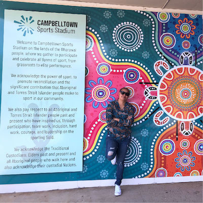 New Indigenous Mural to Greet Fans at Campbelltown Stadium