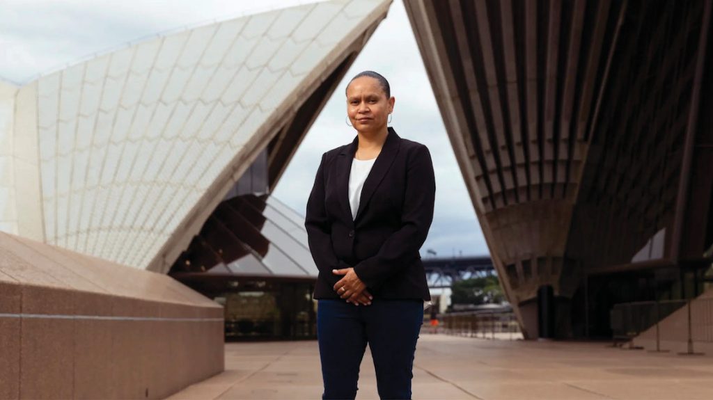 Opera House Sails Shine in celebration of First Nations People