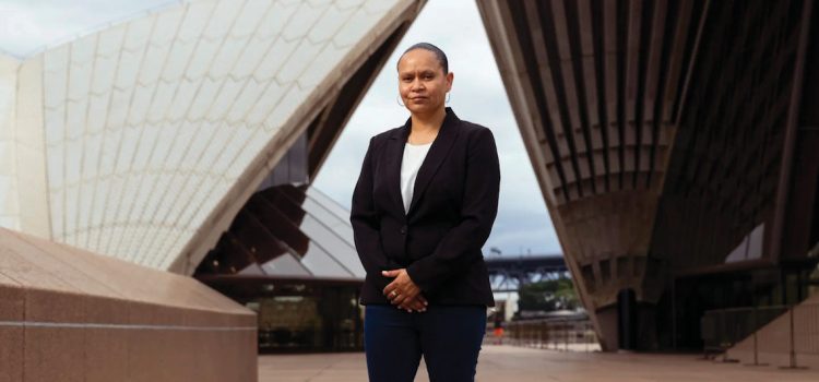 Opera House Sails Shine in celebration of First Nations People